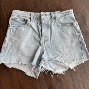 Levi’s Light Blue Denim Women's Shorts
